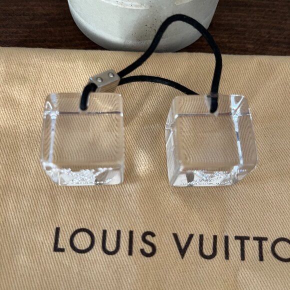 LOUIS VUITTON CLEAR CUBE HAIR TIE main image 10